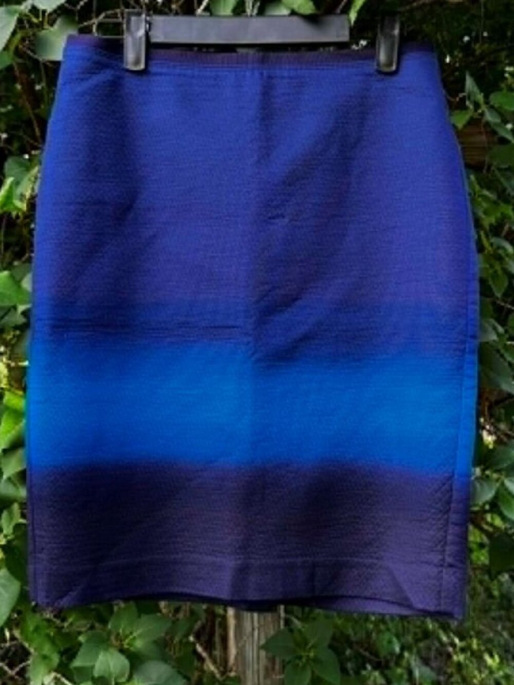 LOFT Petites Gradient Blue Skirt – Size 4P